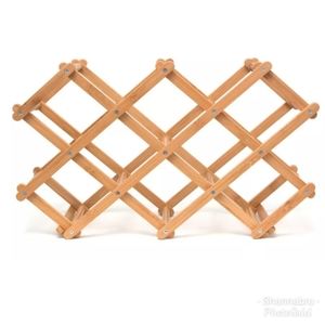 *TWO* Pier 1 Expanding Wood Wine Racks